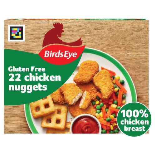 Birds Eye 22 Gluten Free Breaded Chicken Nuggets 455g