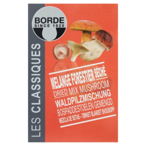 Sheridans Cheesemongers Borde Dried Mix Mushroom 20g