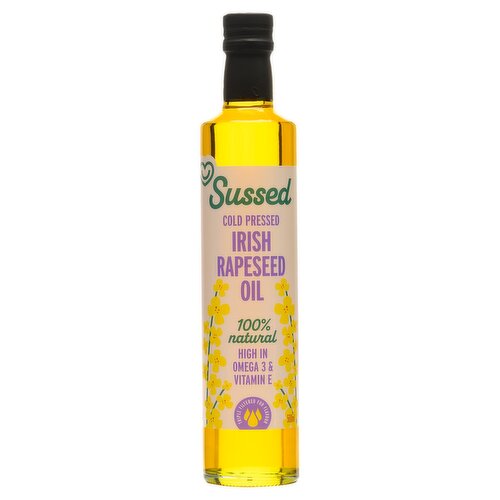 Sussed Cold Pressed Irish Rapeseed Oil 500ml