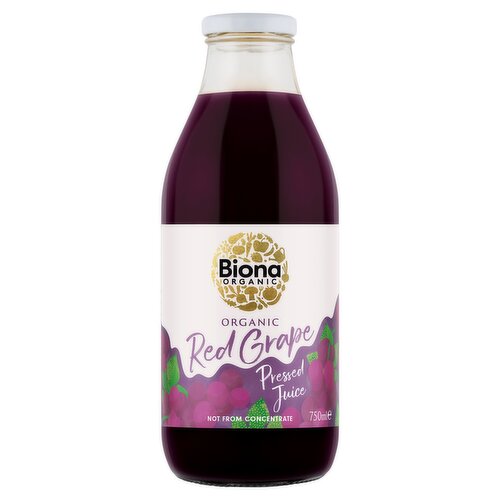 Biona Organic Red Grape Pressed Juice 750ml