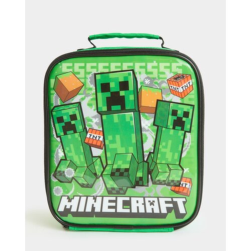 Minecraft Lunch Bag Green
