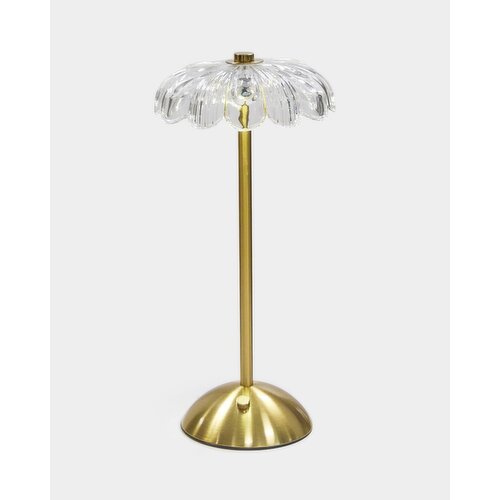 Lexi Cordless USB Lamp Clear