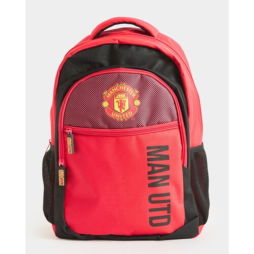 Man United School Bag Red 