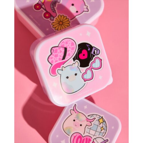 Minecraft Snack Box - Set Of 3 Pink