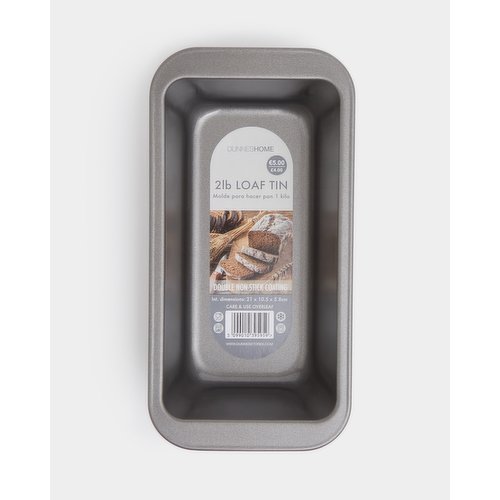 Non-Stick Loaf Tin - 2lb. Black-Grey