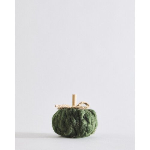 Mini Knitted Pumpkin Green