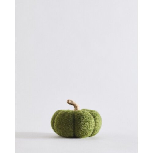 Felt Mini Pumpkin Green
