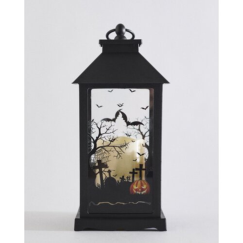 LED Halloween Lantern Black