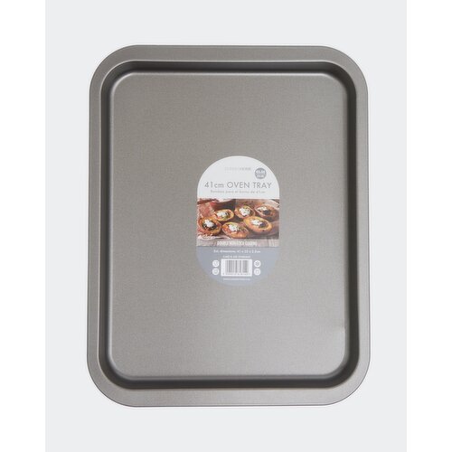Large Non-Stick Baking Tray Black-Grey 
