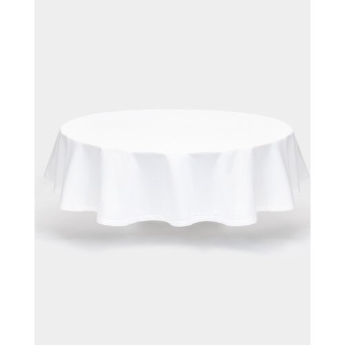 Luxury Tablecloth White L