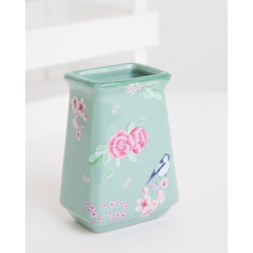 Carolyn Donnelly Eclectic Bird Tumbler Light-Green 