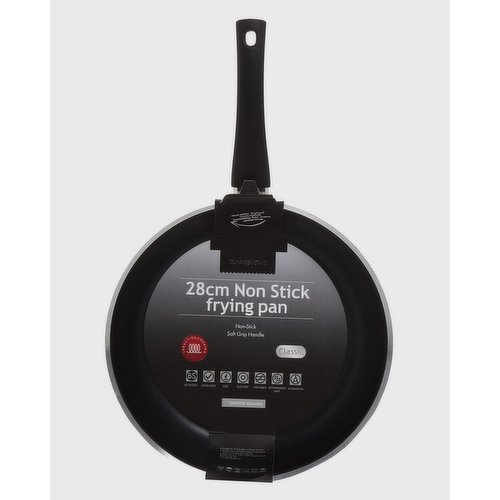 28cm Aluminium Frying Pan Black 