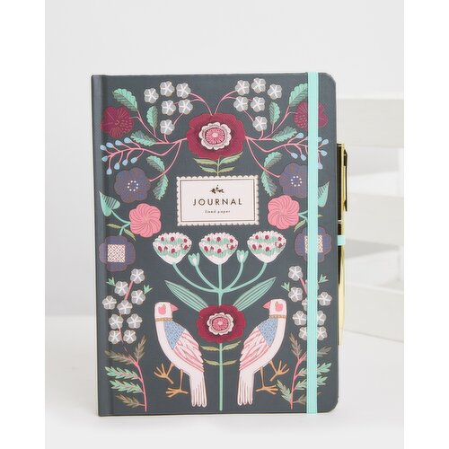Carolyn Donnelly Eclectic Notebook And Pen Multi