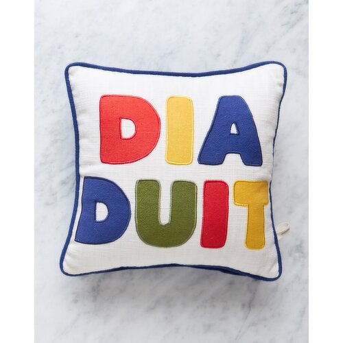 Helen James Considered Dia Duit Cushion Multi 