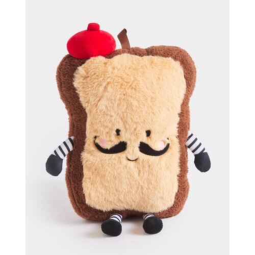 French Toast Hot Water Bottle Brown