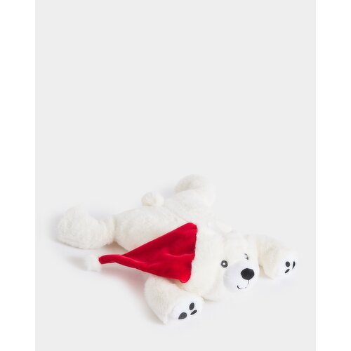 Polar Bear Hot Water Bottle White