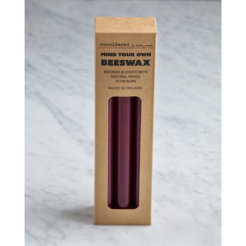 Helen James Considered Beeswax Blend Dinner Candles - Pack Of 6 Red