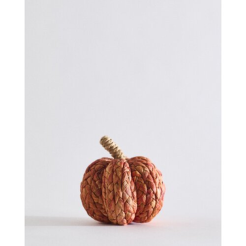 Mini Corn Husk Pumpkin Orange S