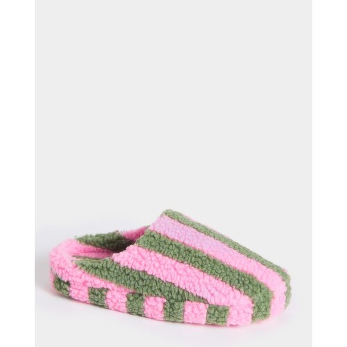 Stripe Slippers Print M