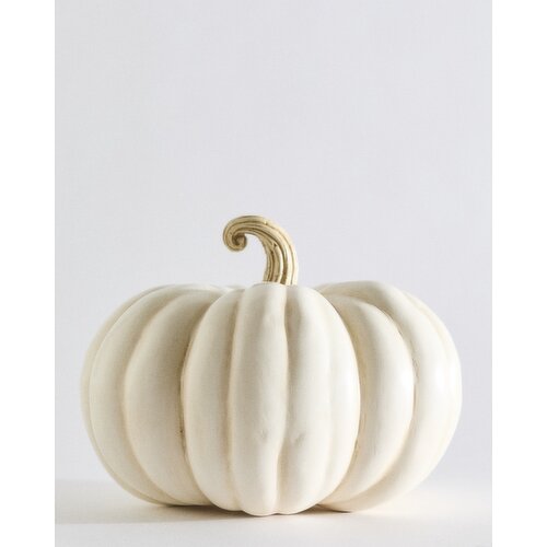 Small Rustic Pumpkin Ivory S