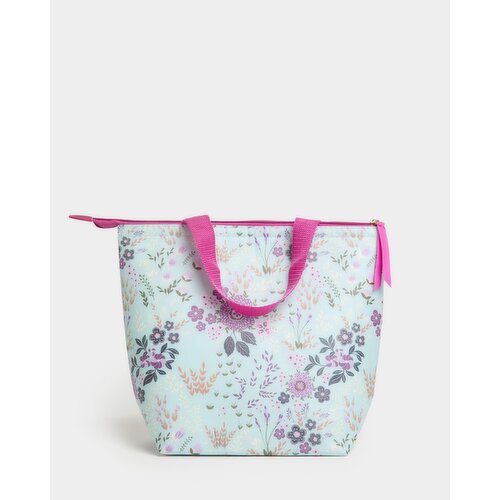 Insulated Lunch Tote Bag Aqua