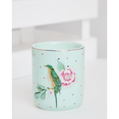 Carolyn Donnelly Eclectic Small Ceramic Candle Green