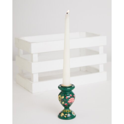 Carolyn Donnelly Eclectic Small Folk Candlestick Holder Multi 