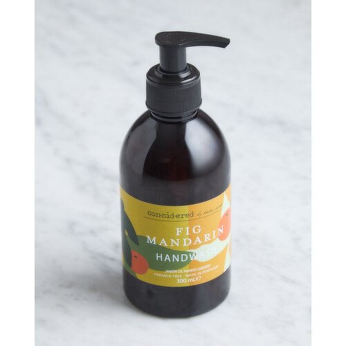 Helen James Considered Fig & Mandarin Liquid Soap Green