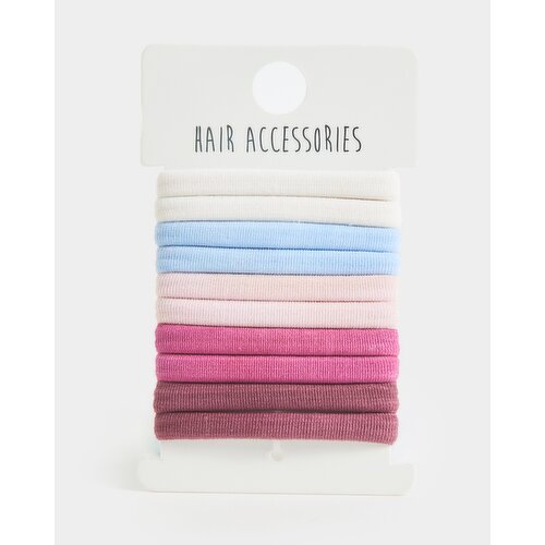 Soft Hair Bobbins - Pack Of 10 Multi