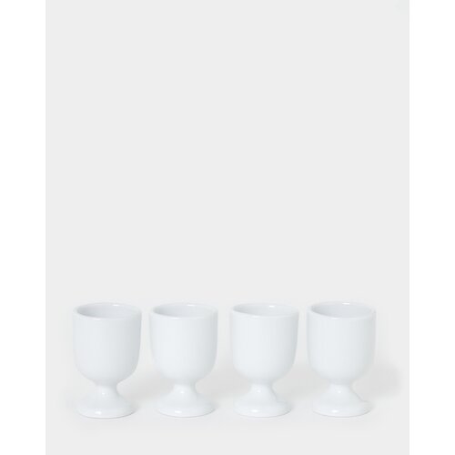 Simply White Egg Cups - Pack Of 4 White 4 Pack