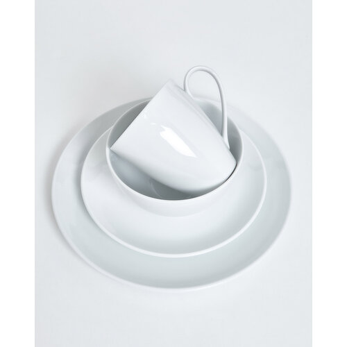 Simply White 16 Piece Dinner Set White