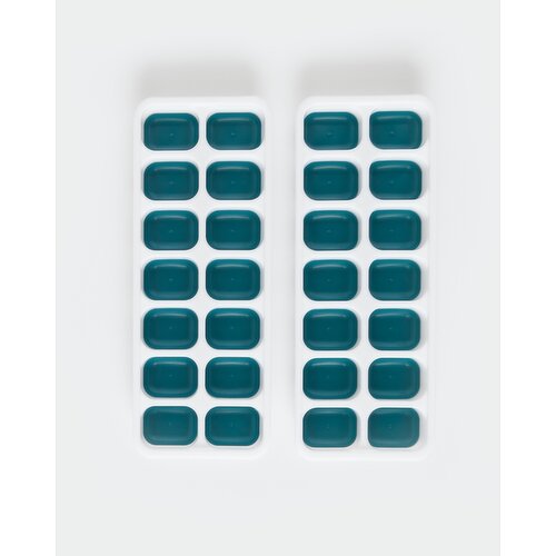 Ice Cube Tray - Pack Of 2 Teal