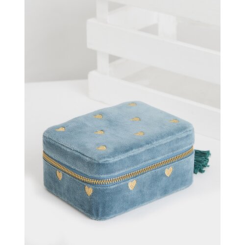 Carolyn Donnelly Eclectic Embroidered Jewellery Box Multi 