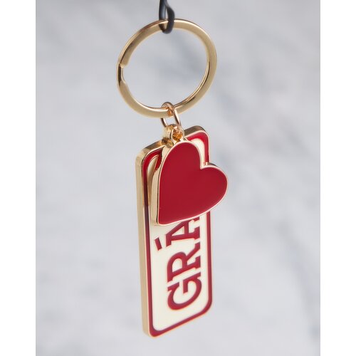 Helen James Considered Grá Keychain Red 