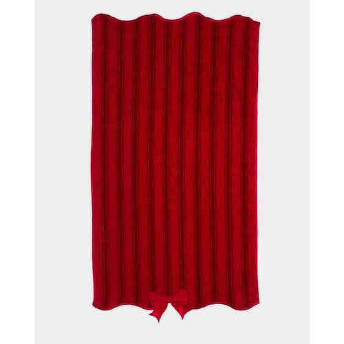 Christmas Bow Hand Towel Red Hand
