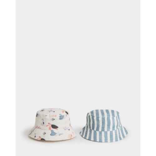 Sun Hats - Pack Of 2 Multi 1-3 Yrs