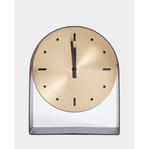 Luxe Noir Clock Natural