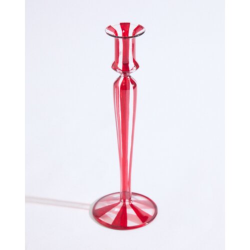 Candy Cane Candle Holder Red L