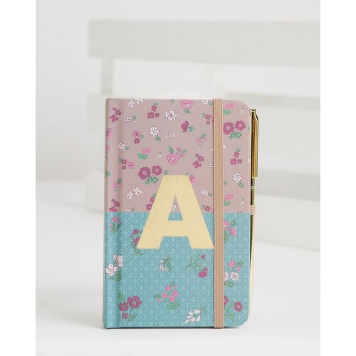 Carolyn Donnelly Eclectic Mini Alphabet Notebook And Pen A