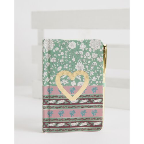 Carolyn Donnelly Eclectic Mini Alphabet Notebook And Pen Heart 