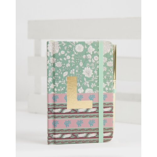 Carolyn Donnelly Eclectic Mini Alphabet Notebook And Pen L