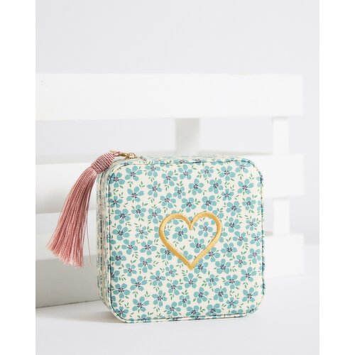 Carolyn Donnelly Eclectic Embroidered Alphabet Jewellery Box Heart