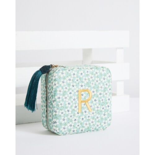 Carolyn Donnelly Eclectic Embroidered Alphabet Jewellery Box R