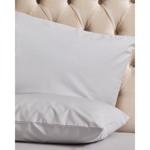 Egyptian Cotton 220 Thread Count Pillowcase - 2 Pack Grey