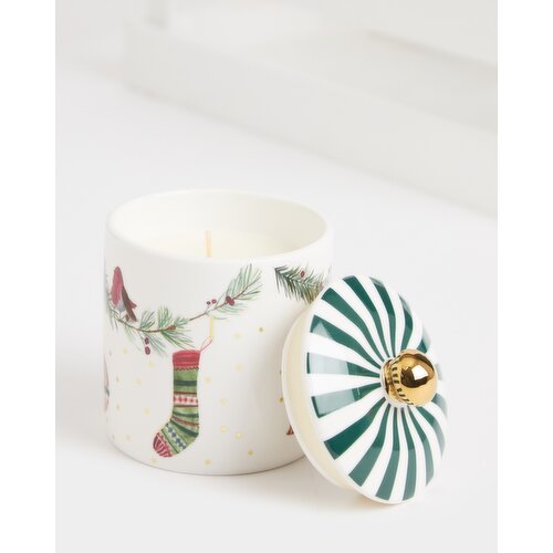Carolyn Donnelly Eclectic Lidded Candle Green