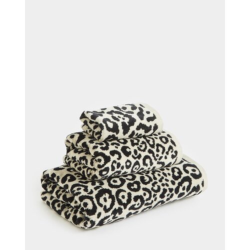 Leopard Print Face Cloth Black Face