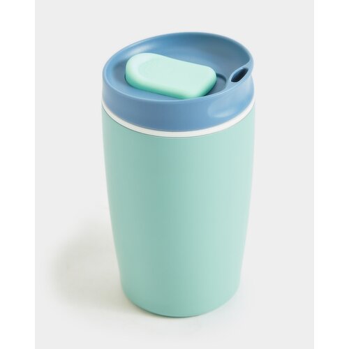 Stainless Steel Spill-Proof Travel Mug Blue