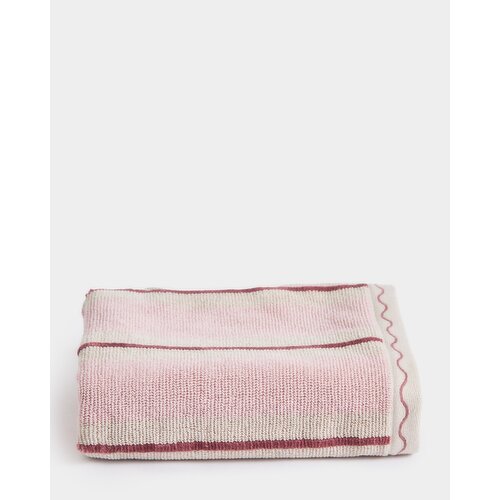 Jess Stripe Hand Towel Pink Hand