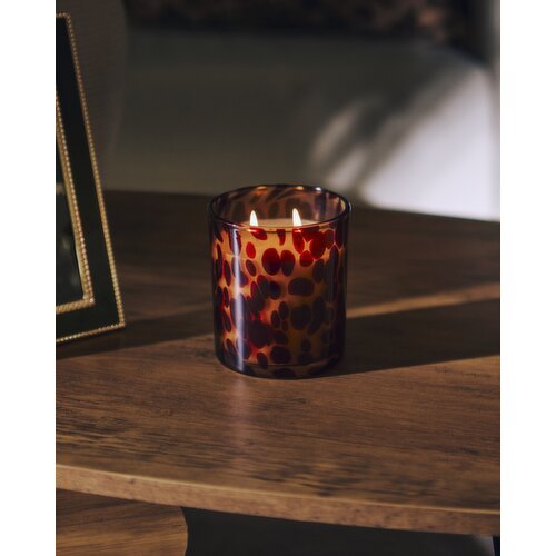 Fennel & Pine Dapple Candle Brown