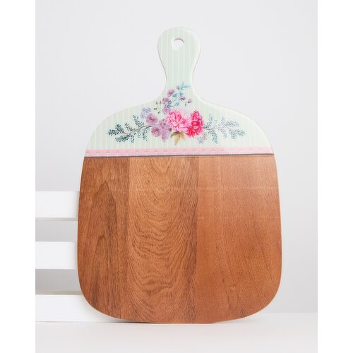 Carolyn Donnelly Eclectic Mango Serving Board Light-Blue 